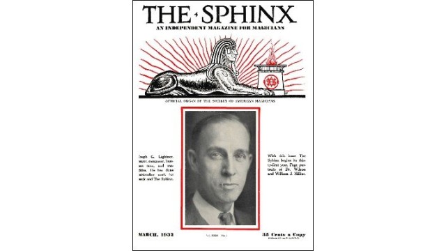 The Sphinx Volume 31 (Mar 1932 - Feb 1933) by John Mulholland