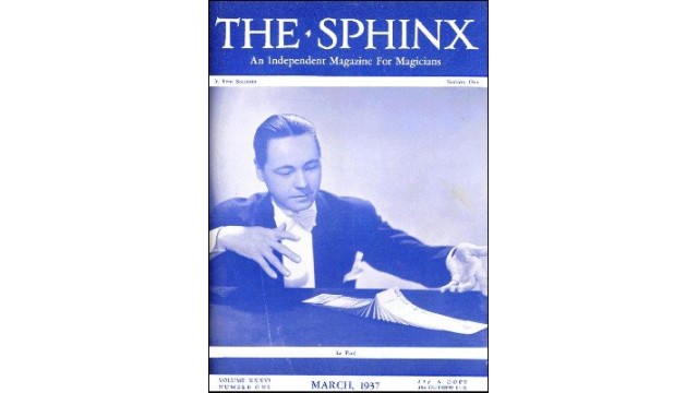 The Sphinx Volume 36 (Mar 1937 - Feb 1938) by John Mulholland