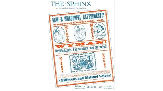 The Sphinx Volume 44 (Mar 1945 - Feb 1946) by John Mulholland