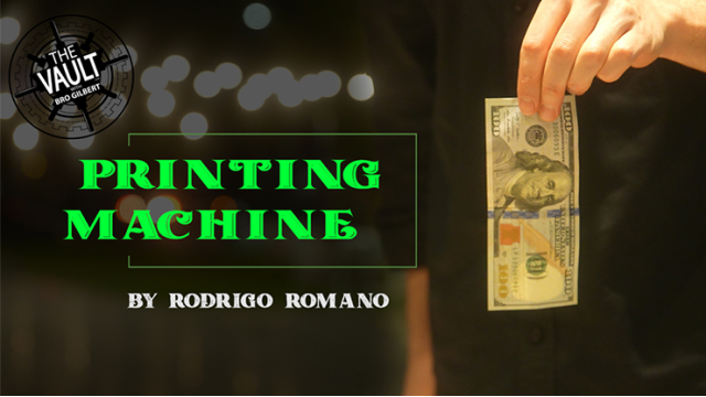 The Vault - Printing Machine by Rodrigo Romano