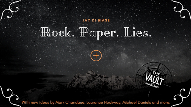 The Vault - Rock Paper Lies Plus (Video+Pdf) by Jay Di Biase