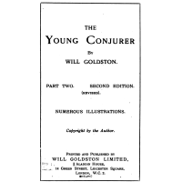 The Young Conjurer Vol2 by Will Goldston