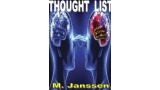 Thought List by Maurice Janssen