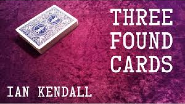 Three Found Cards by Ian Kendall