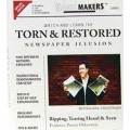 Torn & Restored Newspaper by Ben Salinas Torn & Restored Newspaper by Ben Salinas