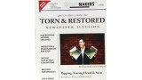 Torn & Restored Newspaper by Ben Salinas