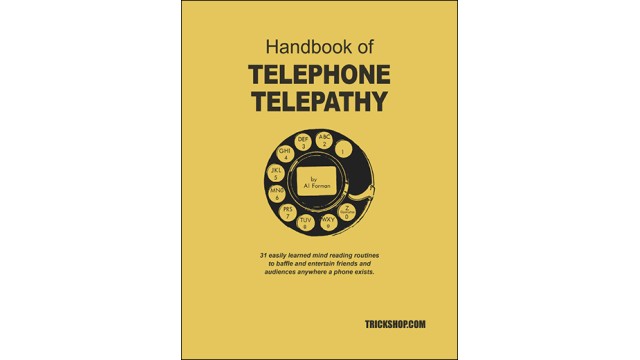 Trickshop - Handbook Of Telephone Telepathy By Al Forman