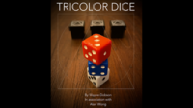 Tricolor Dice by Wayne Dobson And Alan Wong