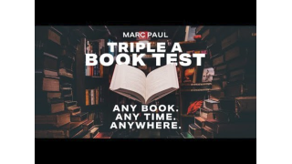 Triple A Book Test by Marc Paul