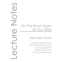 UK Lecture 2006 by Michael Close