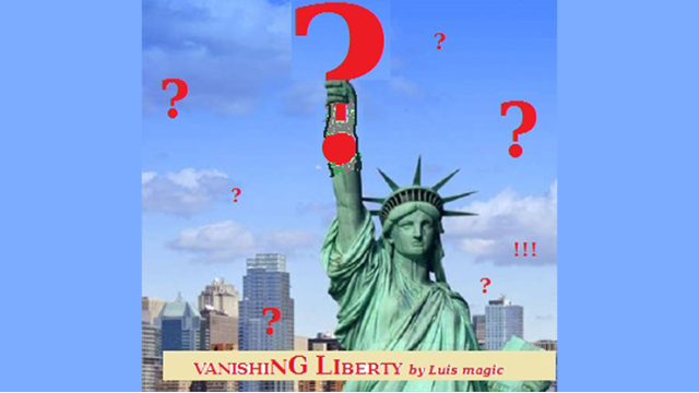 Vanishing Liberty by Luis Magic