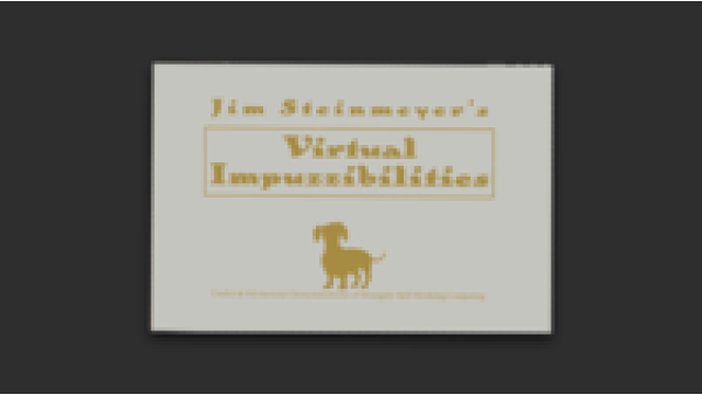 Virtual Impuzzibilities (Pdf) by Jim Steinmeyer