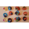 Visible Linking Jelly Sweet Gummy Finger Rings by Jonathan Royle Visible Linking Jelly Sweet Gummy Finger Rings by Jonathan Royle