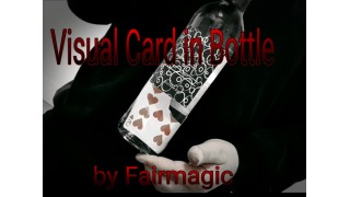 Visual Card In Bottle by Ralf Rudolph Aka'Fairmagic