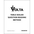 Volta Table Sealed Question Reading Method by Burling Hull Volta Table Sealed Question Reading Method by Burling Hull