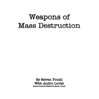 Weapons of Mass Destruction by Steven Youell