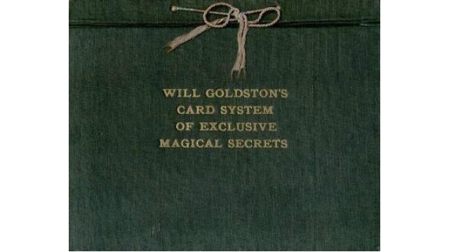 Will GoldstonS Card System Of Exclusive Magical Secrets by Will Goldston