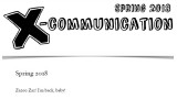 X-Communication Spring Issue 2018 by The Jerx