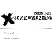 X-Communication Spring Issue 2018 by The Jerx