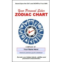 Your Personal Solar Zodiac Chart Pitch Book Kit by B. W. Mccarron