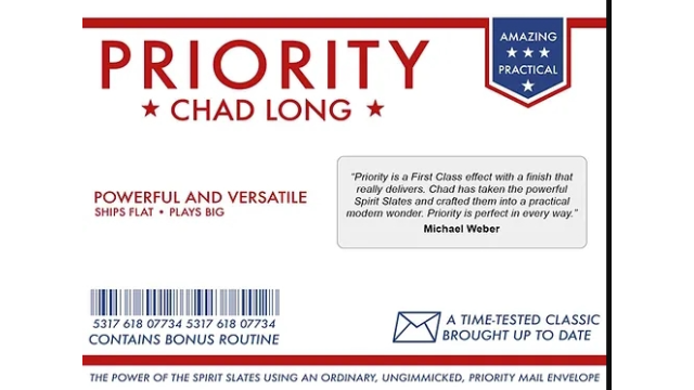 Priority by Chad Long - Magic Ebooks