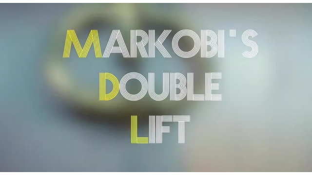 Markobi's Double Lift by Markobi - Greater Magic Video Library