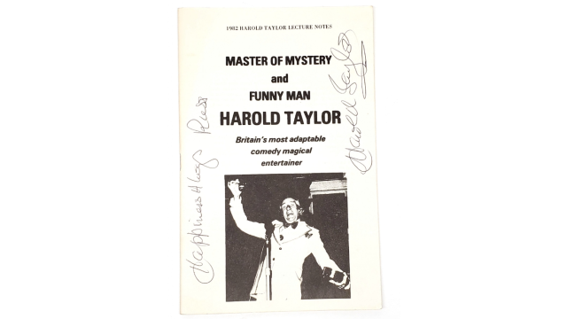 Lecture Notes 1982 by Harold Taylor - Magic Ebooks