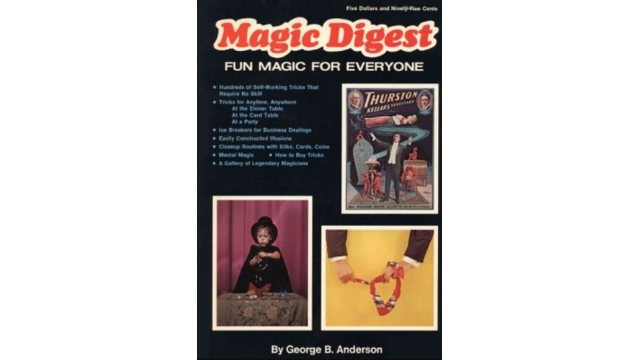 George B. Anderson Magic Digest - Magic Ebooks