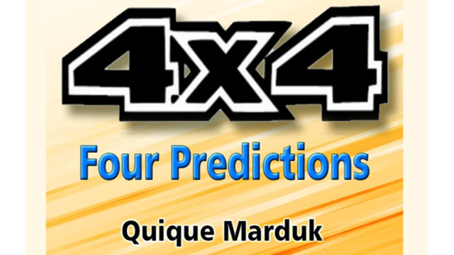 Quique Marduk - 4X4 (Gimmick Not Included) - Greater Magic Video Library