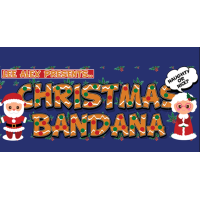 Christmas Bandana 2023 by Lee Alex (Gimmick Not Included)