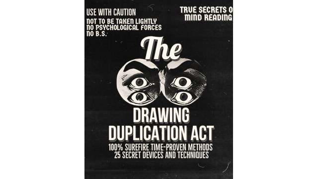 True Secrets of Mind Reading – The Drawing Duplication Act - Magic Ebooks