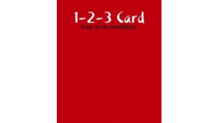 1-2-3 Card By Bas Jongenelen