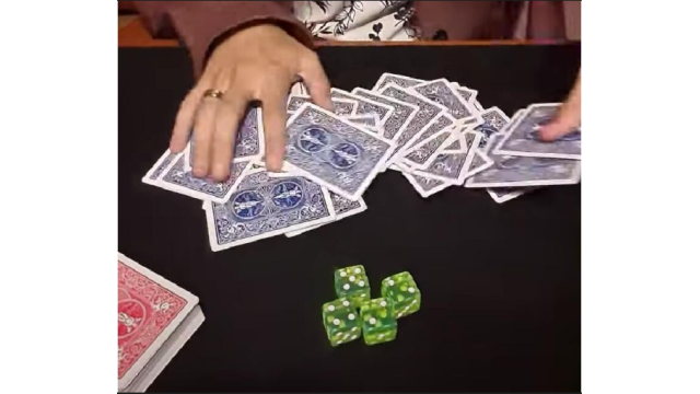 Any Card At Any Dice by Joseph B - Close-Up Tricks & Street Magic