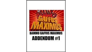 Bammo Gaffus Maximus Addendum 2 By Bob Farmer