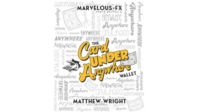 Card Under Anywhere Wallet by Matthew Wright - Card Tricks