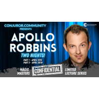 Magic Masters Confidential Apollo Robbins (1-2) By Conjuror Community Club