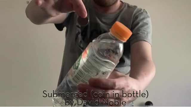 Submerged (coin in bottle) By David Noble - Money & Coin Tricks