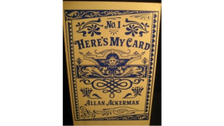 Here's My Card by Allan Ackerman