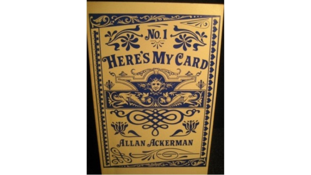 Here's My Card by Allan Ackerman - Magic Ebooks