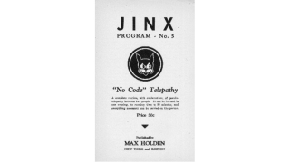 Jinx Program No. 5 by Max Holden