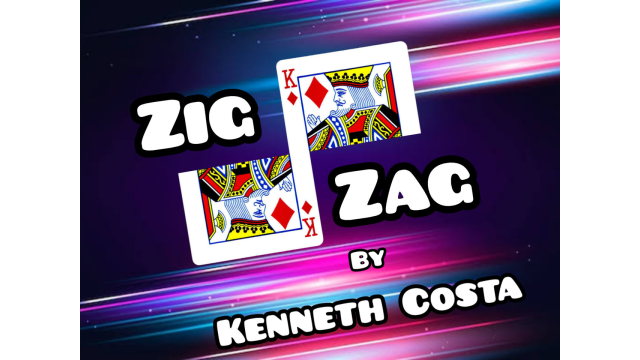 Zig Zag Card By Kenneth Costa - Card Tricks