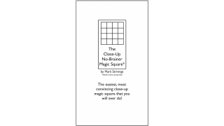 The Close-Up No-Brainer Magic Square By Mark Strivings