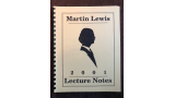 2001 Lecture Notes By Martin Lewis
