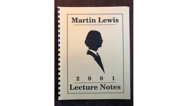 2001 Lecture Notes By Martin Lewis - Magic Ebooks