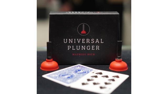 Universal Plunger (French) By Mathieu Bich - Card Tricks