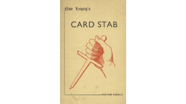 Nate Leipzig's Card Stab by Victor Farelli - Card Tricks