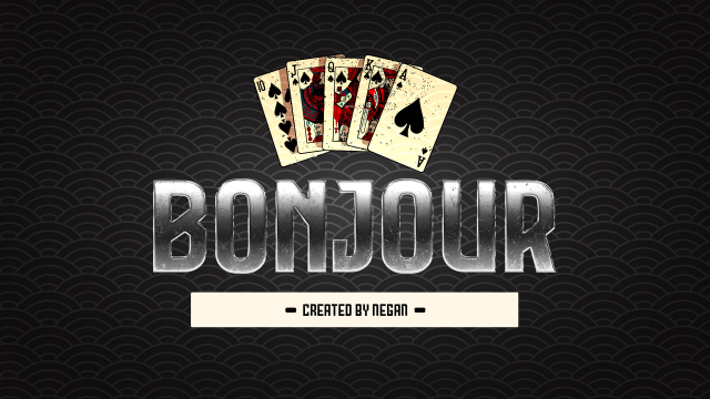 Bonjour By Negan - Card Tricks