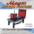 3D Printable Action figure By Origami Illusion 3D Printable Action figure By Origami Illusion