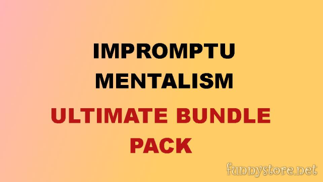 The Ultimate Mind Reading Bundle Pack By Sujat Mukherjee - Mentalism