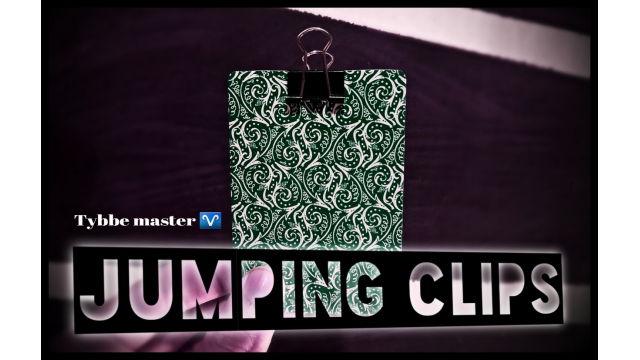 Jumping clips By Tybbe master - Card Tricks